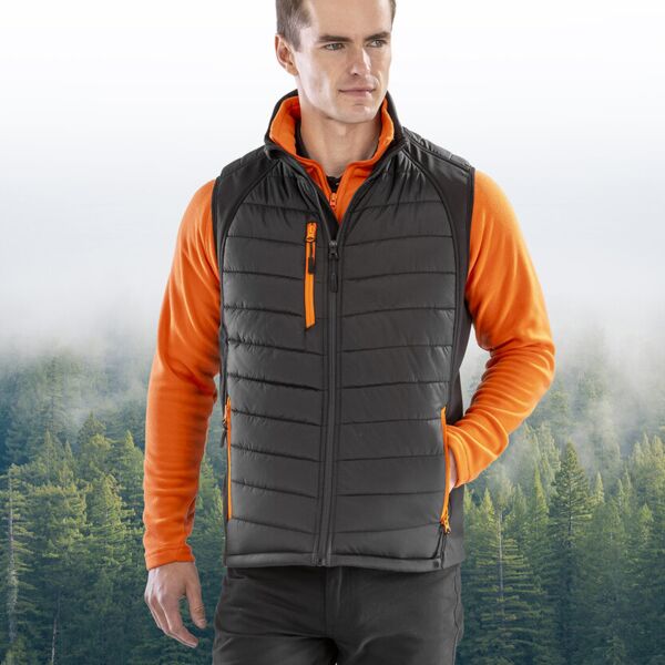 compass padded softshell gilet. Thumbnail