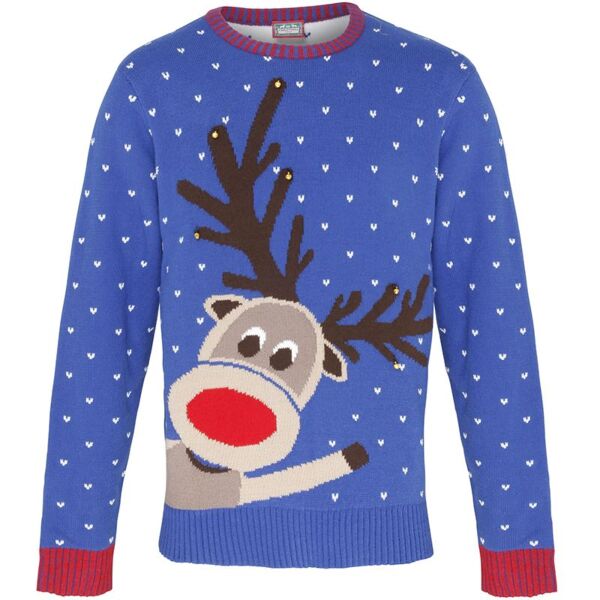 Reindeer 3D Adults Christmas Jumper - Elite Custom Clothing Thumbnail